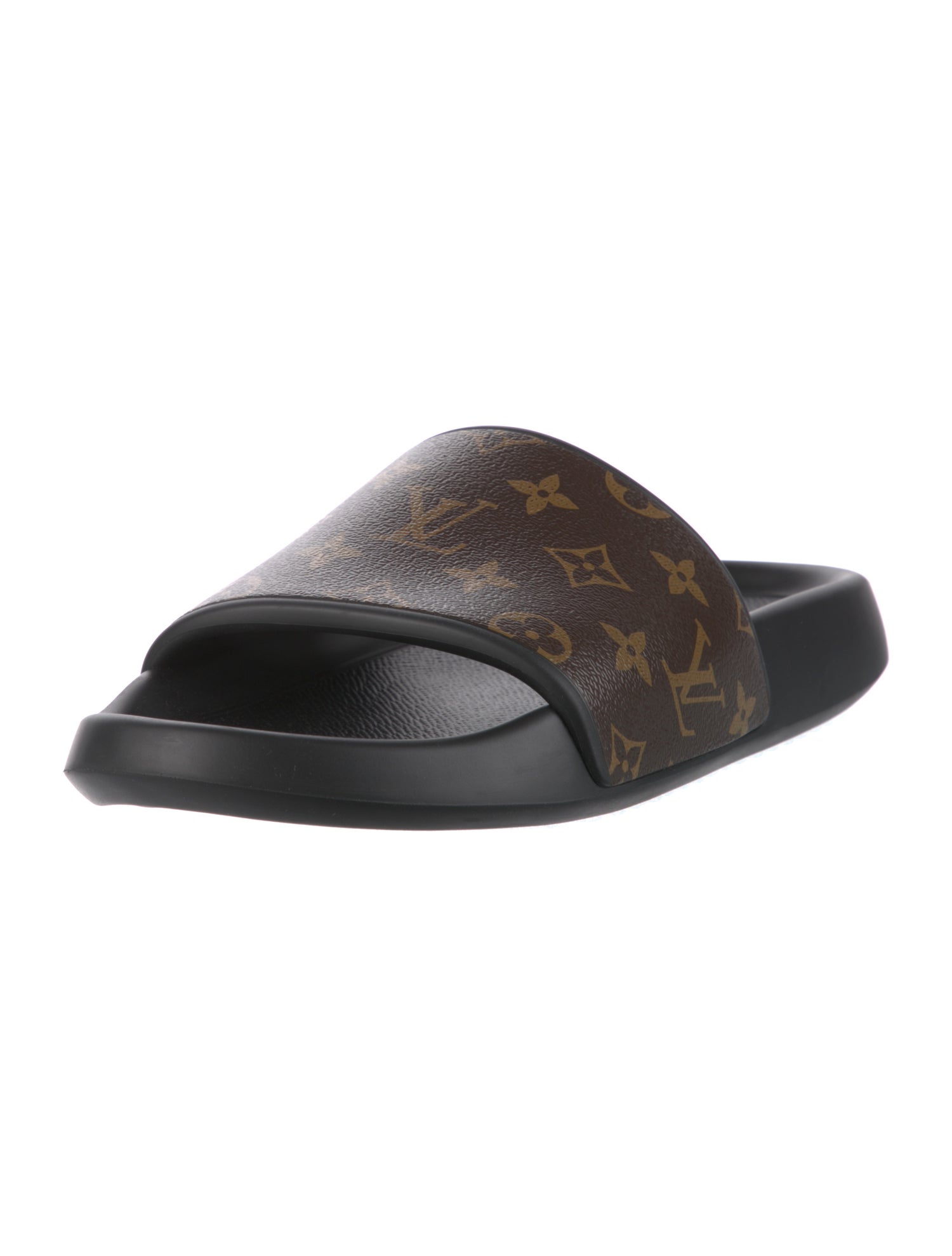 Louis Vuitton Monogram Pattern Slides